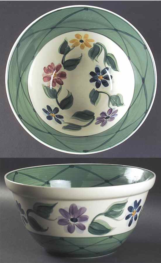 Daisy Chain 11" Mixing Bowl by Gail Pittman-1