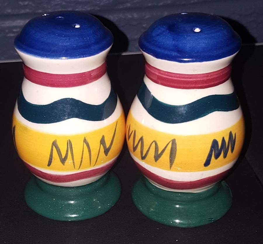 Zig Zag Salt & Pepper Set by Gail Pittman-1