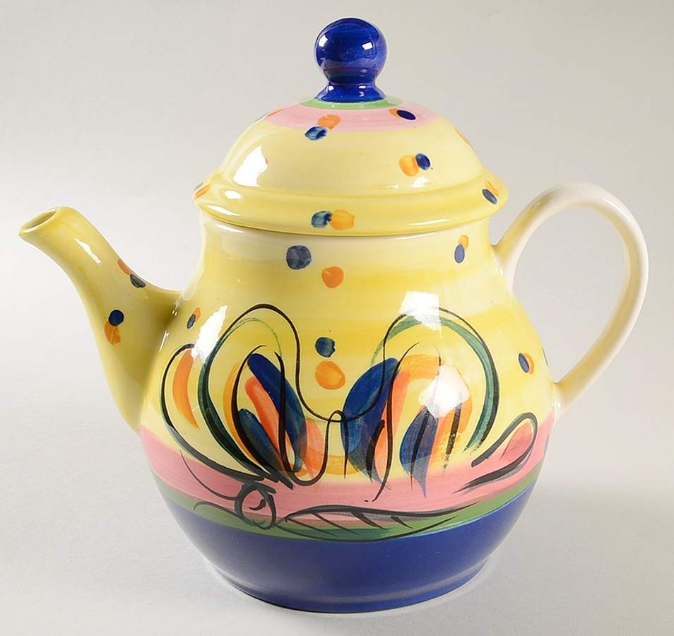 Glory Teapot & Lid by Gail Pittman-1