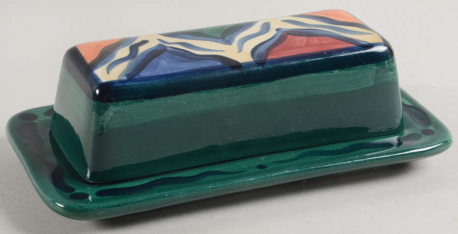 Green Azalea 1/4 Lb Covered Butter by Gail Pittman-1