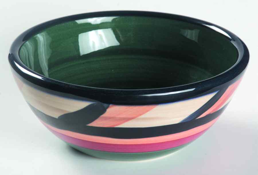 Green Azalea Soup/Cereal Bowl by Gail Pittman-1