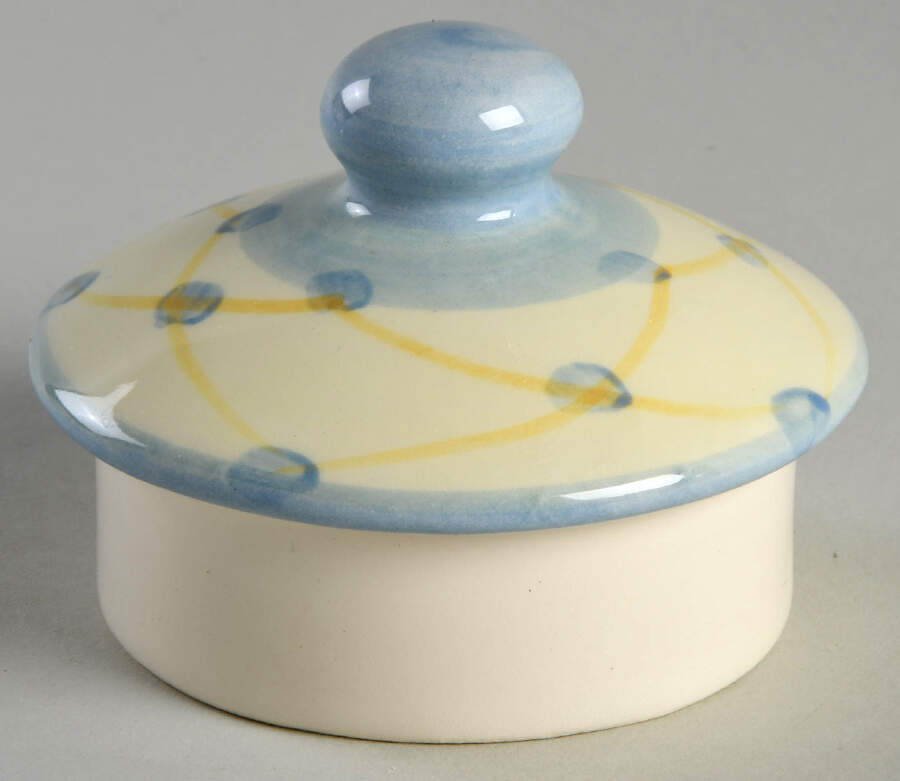 Garden View Lid for Teapot by Gail Pittman-1