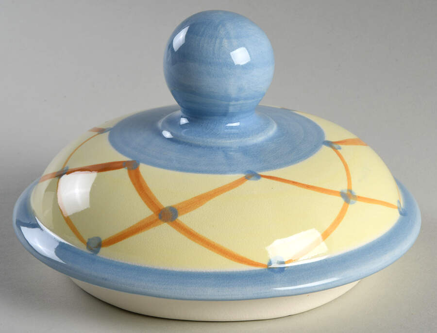 Garden View Lid for Samovar by Gail Pittman-1