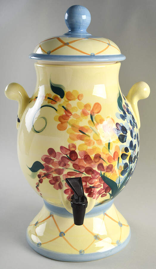 Garden View Samovar & Lid by Gail Pittman-1