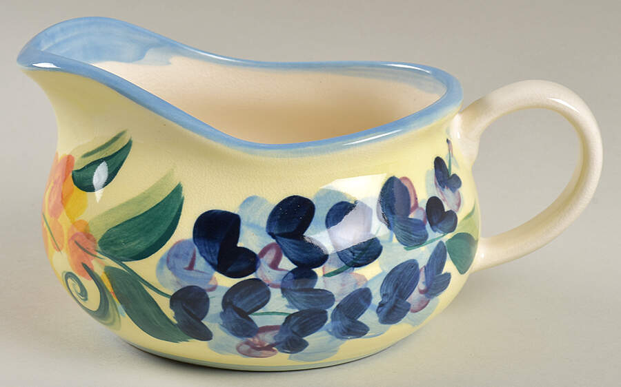 Garden View Round Gravy Boat by Gail Pittman-1