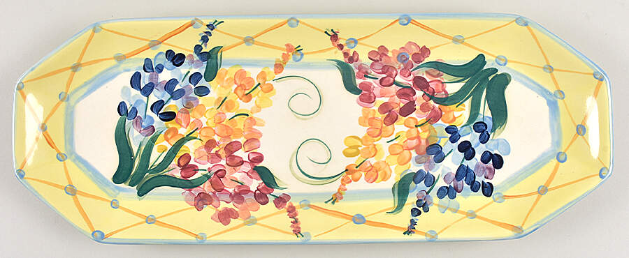 Garden View Bread Tray by Gail Pittman-1
