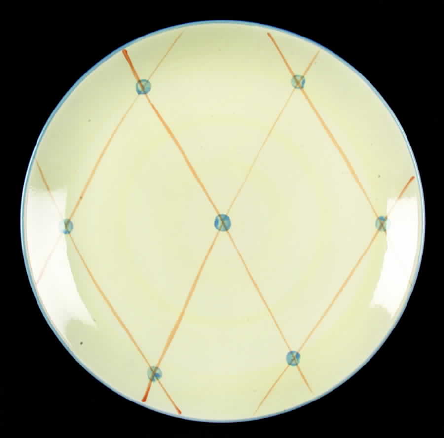 Garden View Dinner Plate by Gail Pittman-1
