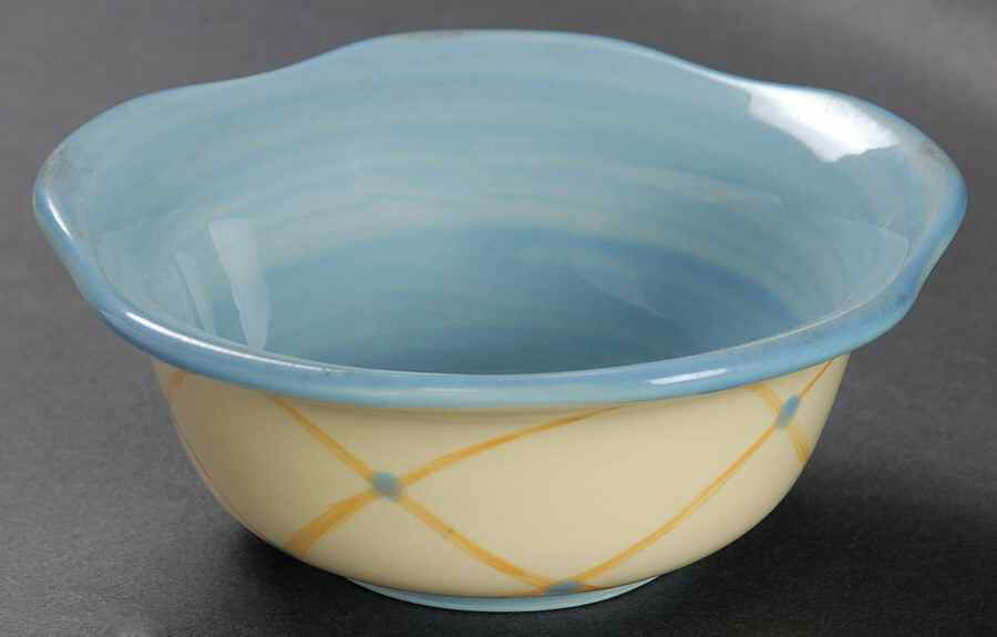 Garden View 5" Scalloped Bowl by Gail Pittman-1
