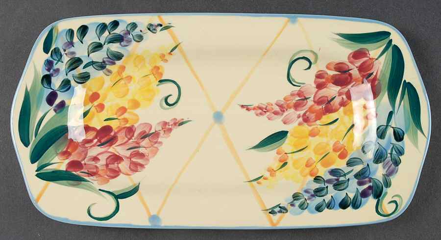 Garden View Rectangular Tray 11" by Gail Pittman-1