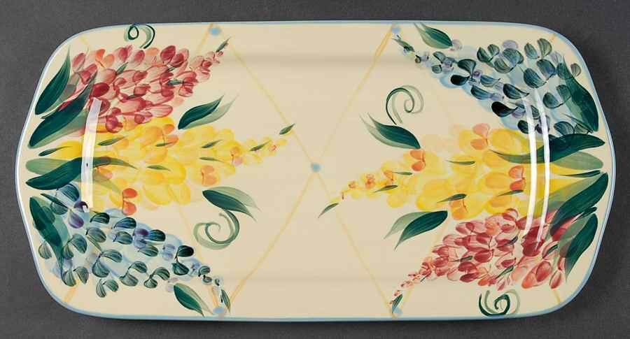 Garden View 15" Rectangular Tray by Gail Pittman-1
