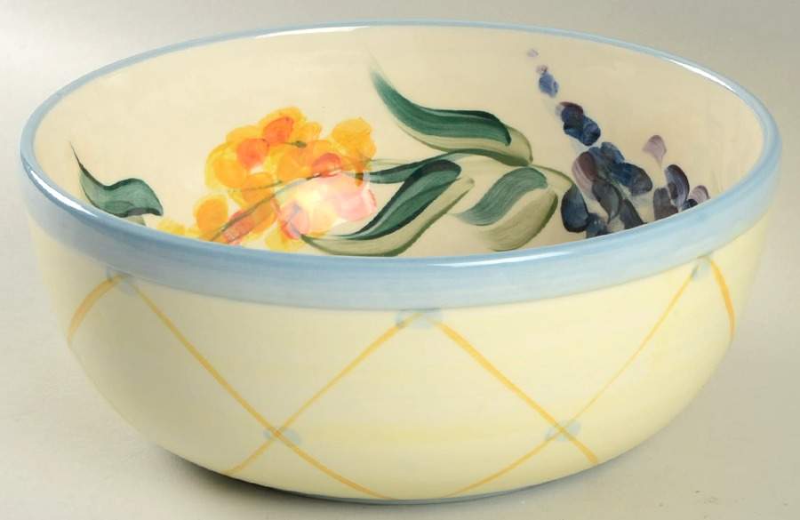 Garden View 8" Round Vegetable Bowl by Gail Pittman-1
