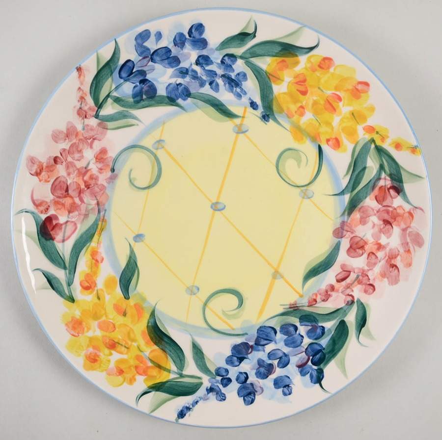 Garden View Service Plate (Charger) by Gail Pittman-1