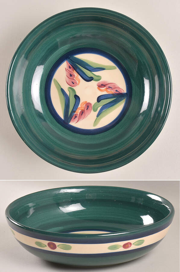Juniper 8" Round Vegetable Bowl by Gail Pittman-1