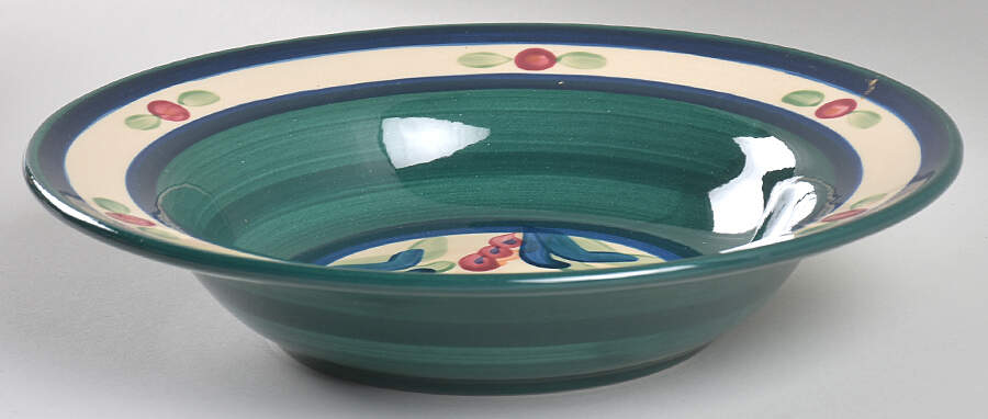 Juniper 10" Individual Pasta Bowl by Gail Pittman-1