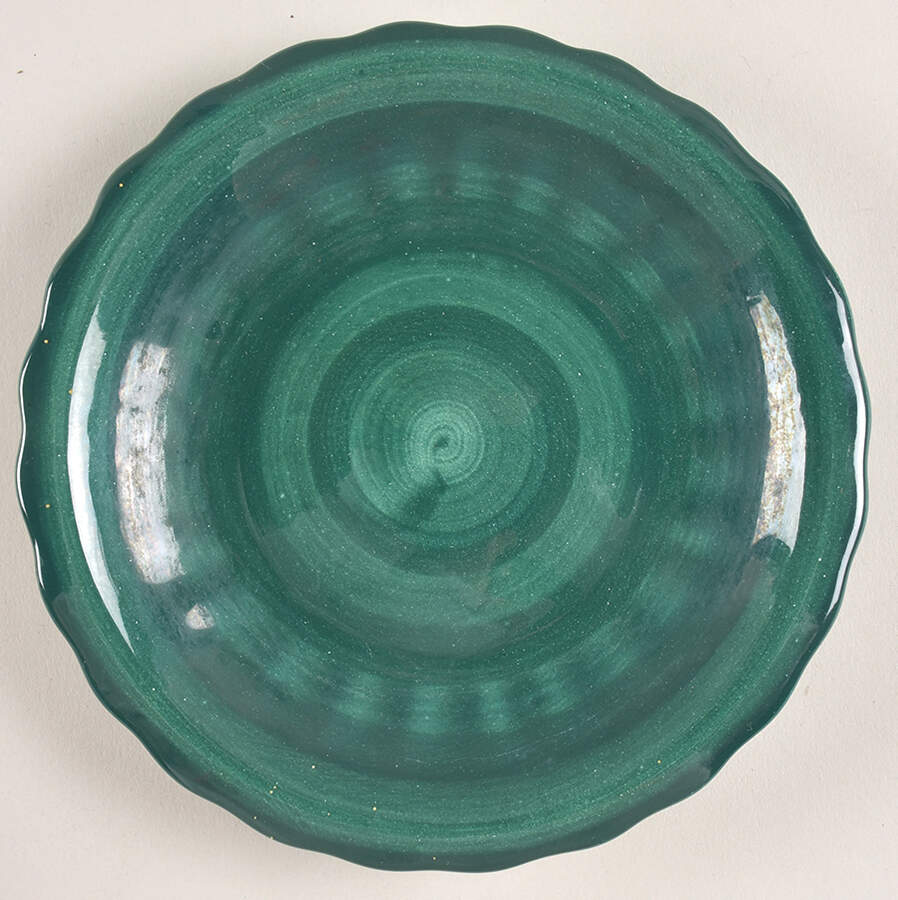 Juniper Underplate for 4" Flower Pot by Gail Pittman-1
