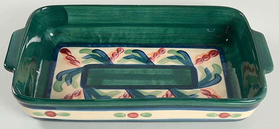 Juniper 13"  Rectangular Baker by Gail Pittman-1