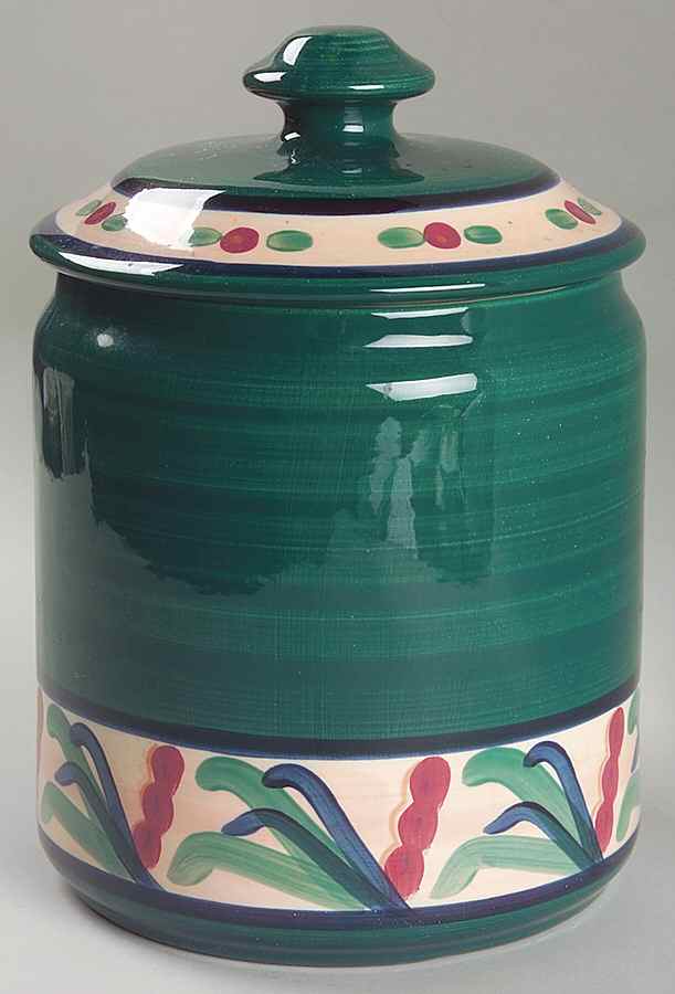 Juniper Large Canister & Lid by Gail Pittman-1