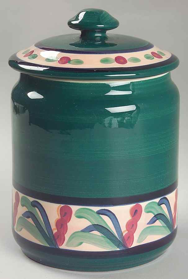 Juniper Small Canister & Lid by Gail Pittman-1