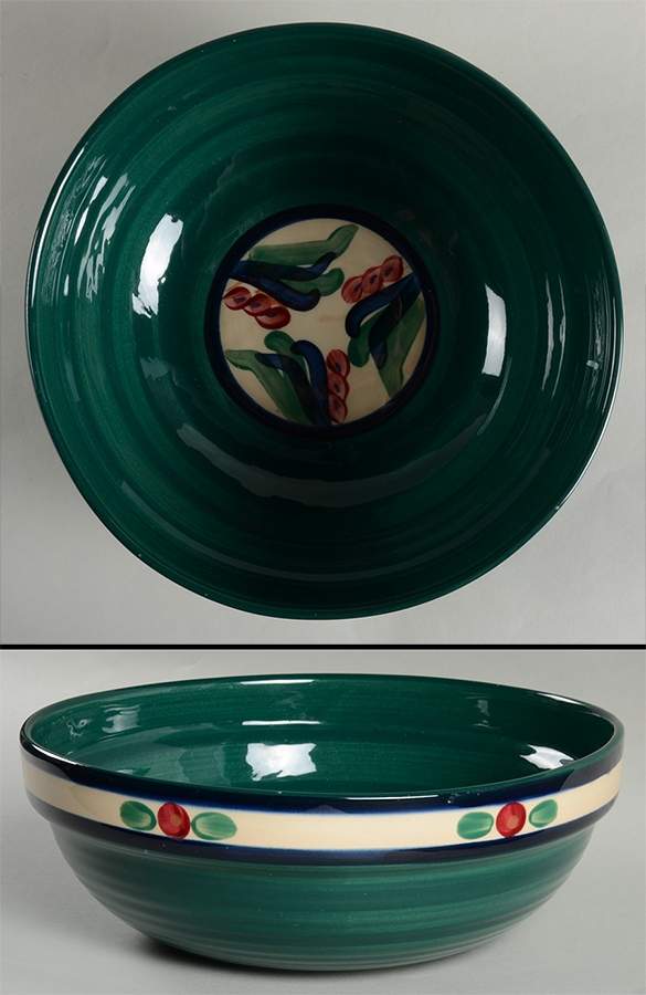 Juniper 9" Salad Serving Bowl by Gail Pittman-1