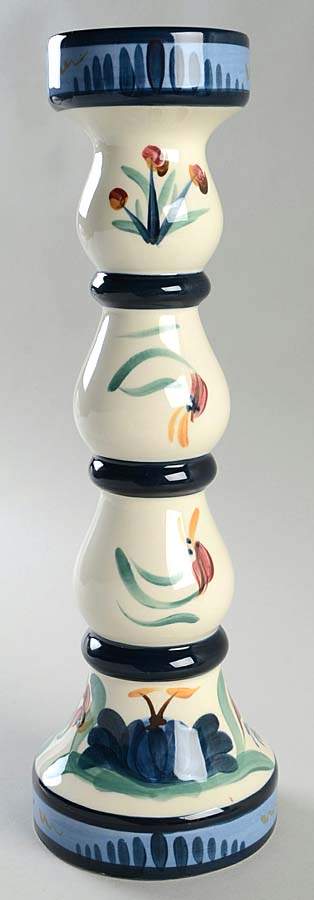 Overstreet 14" Pillar Candleholder by Gail Pittman-1