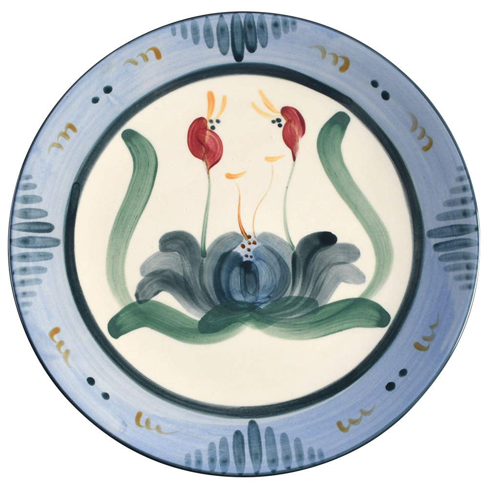 Overstreet Large Dinner Plate by Gail Pittman-1