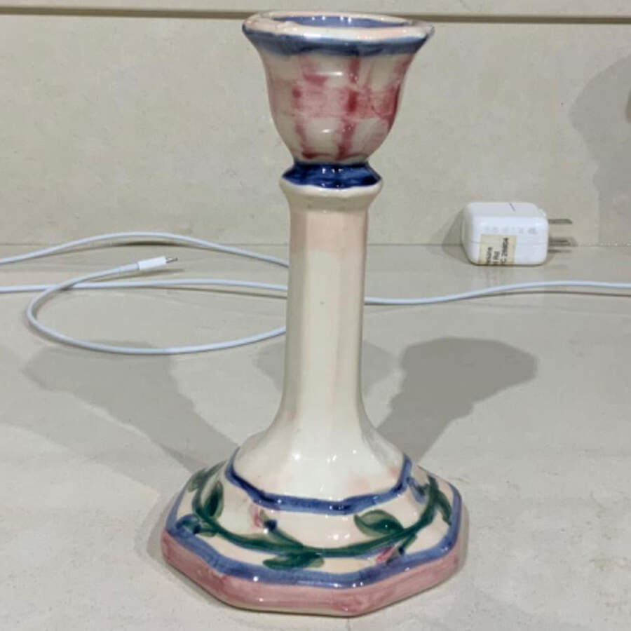 Novak 6" Candlestick by Gail Pittman-1