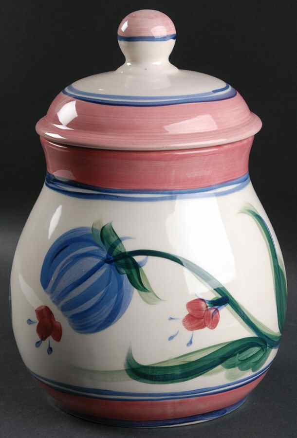 Novak Large Canister & Lid by Gail Pittman-1