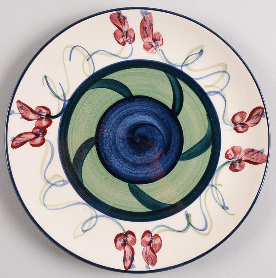 Grapevine Green Salad Plate by Gail Pittman-1