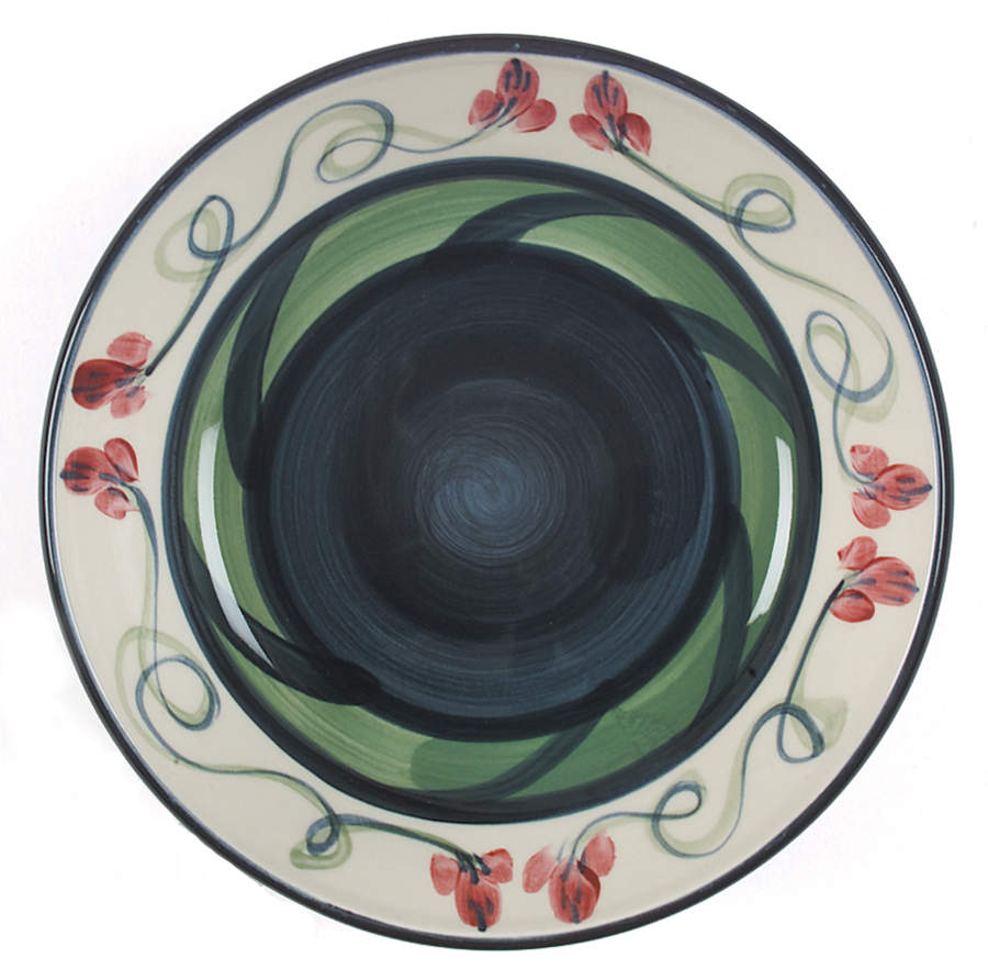 Grapevine Green Soup/Cereal Bowl by Gail Pittman-1
