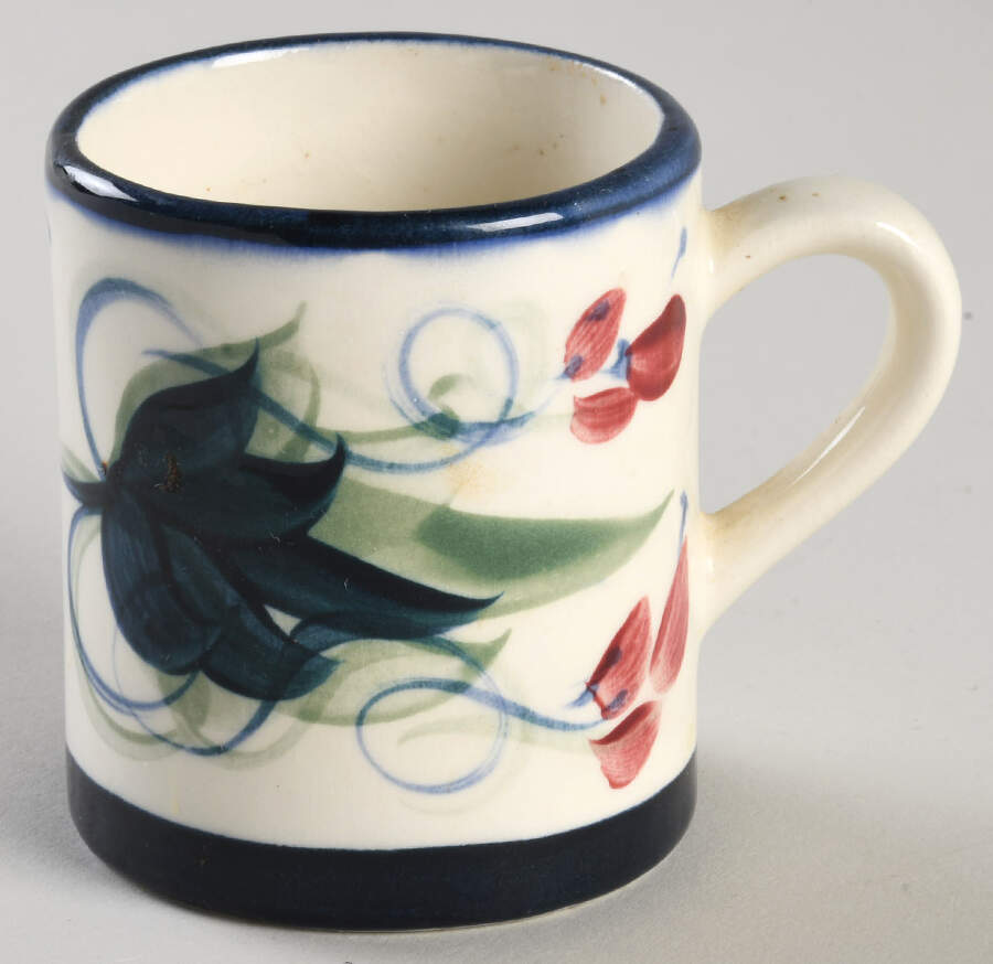 Grapevine Green Espresso Cup by Gail Pittman-1