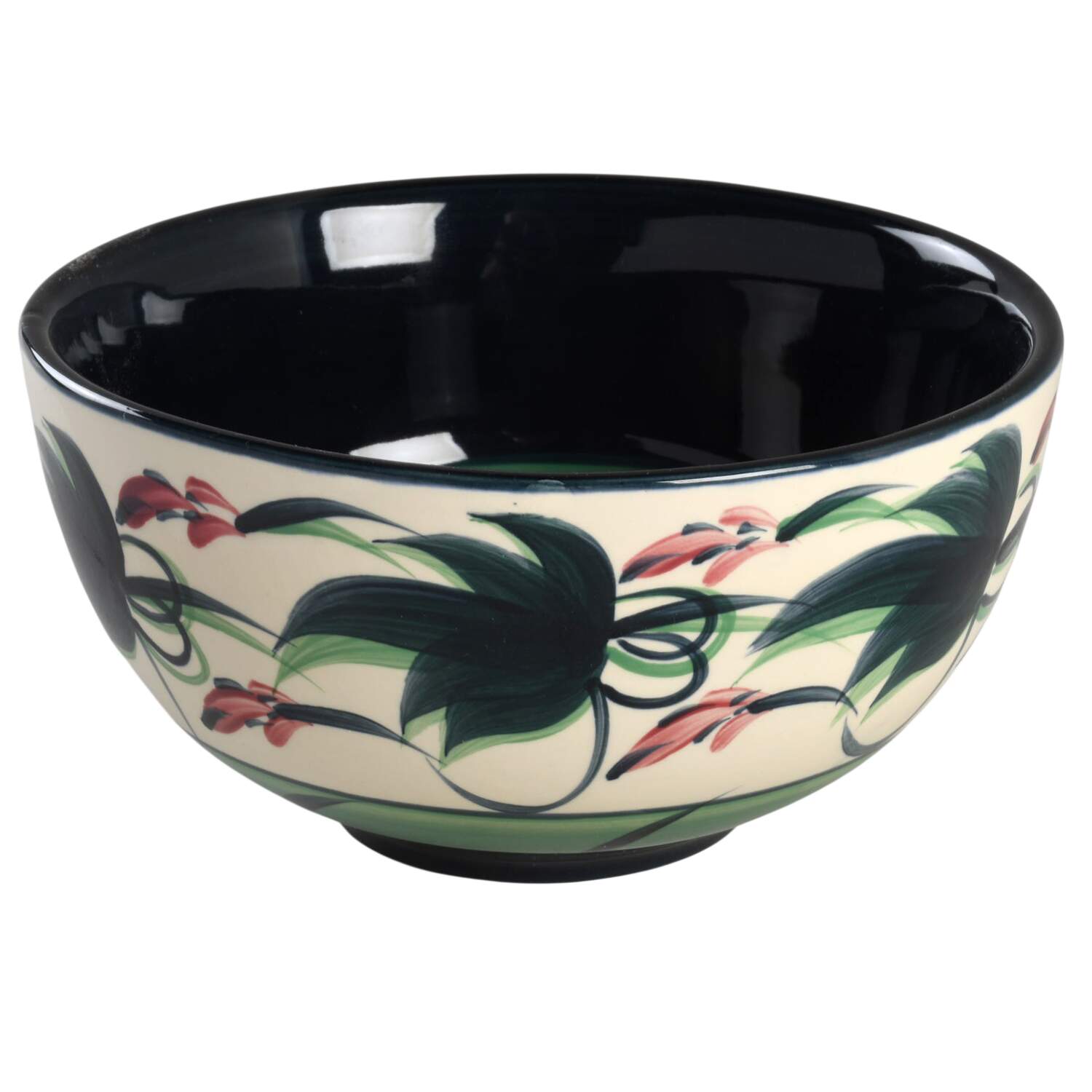 Grapevine Green Soup/Cereal Bowl by Gail Pittman-1