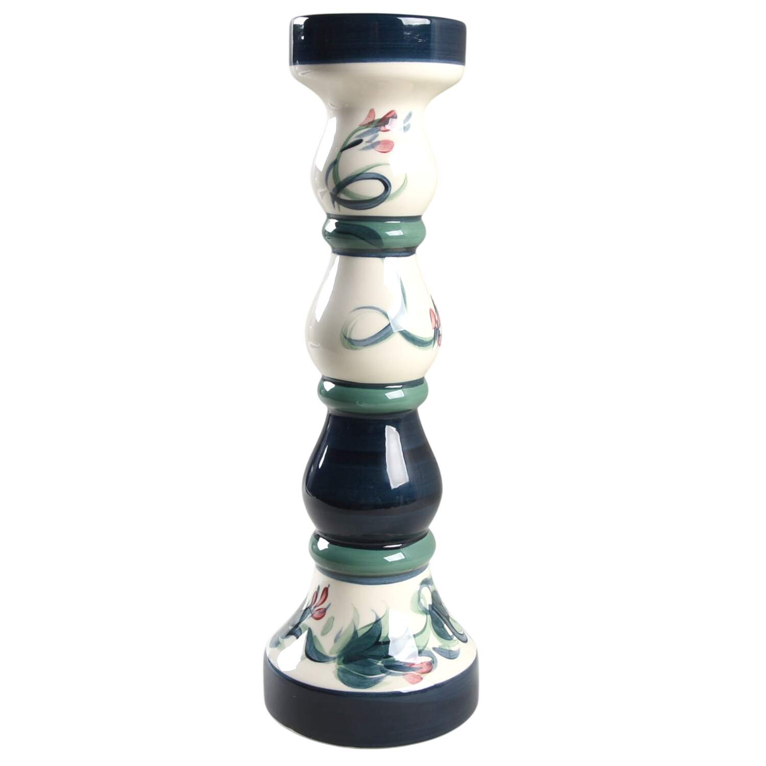 Grapevine Green 15' Pillar Candleholder by Gail Pittman-1