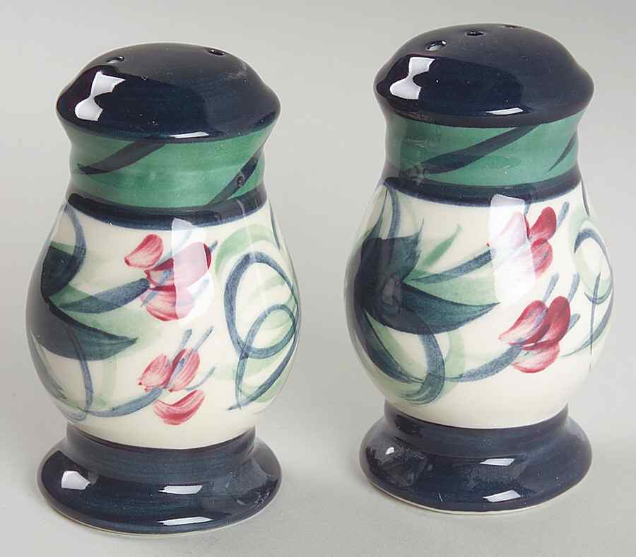 Grapevine Green Salt & Pepper Set by Gail Pittman-1
