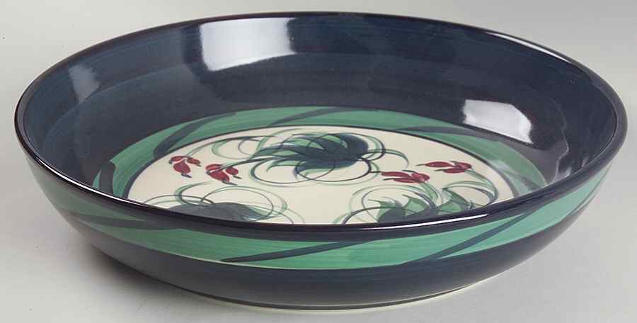 Grapevine Green 13" Pasta Serving Bowl by Gail Pittman-1