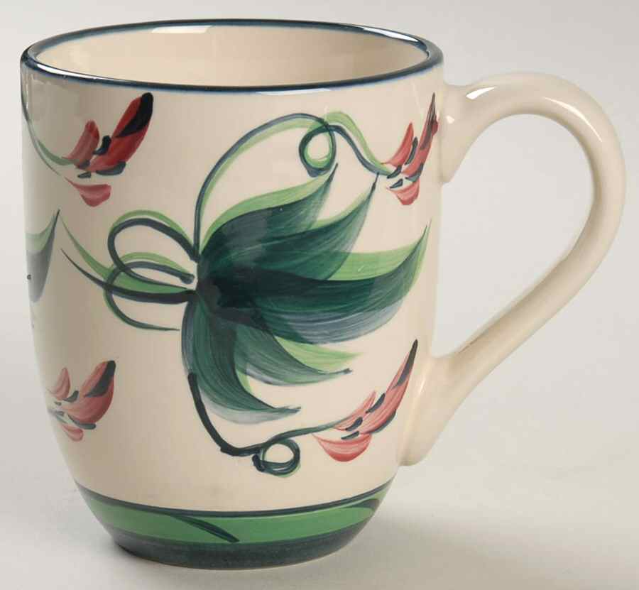 Grapevine Green Mug by Gail Pittman-1