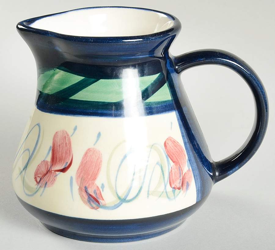 Grapevine Green Creamer by Gail Pittman-1