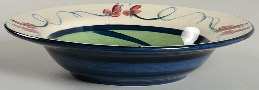 Grapevine Green 10" Individual Pasta Bowl by Gail Pittman-1