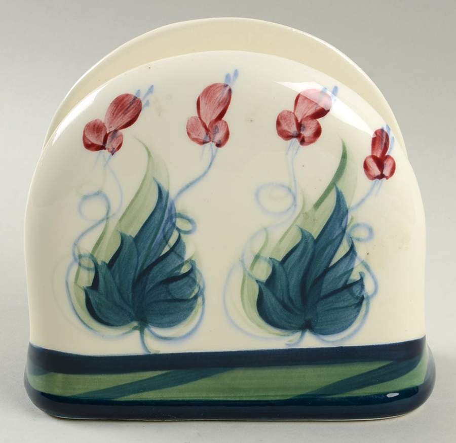 Grapevine Green Napkin Holder by Gail Pittman-1