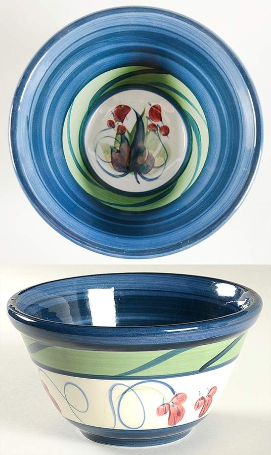 Grapevine Green 7" Mixing Bowl by Gail Pittman-1