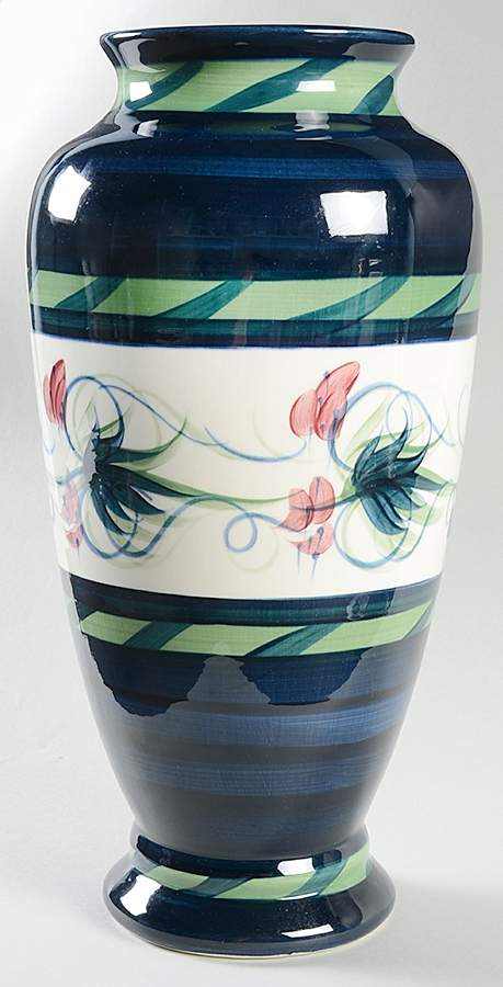 Grapevine Green 15" Vase by Gail Pittman-1