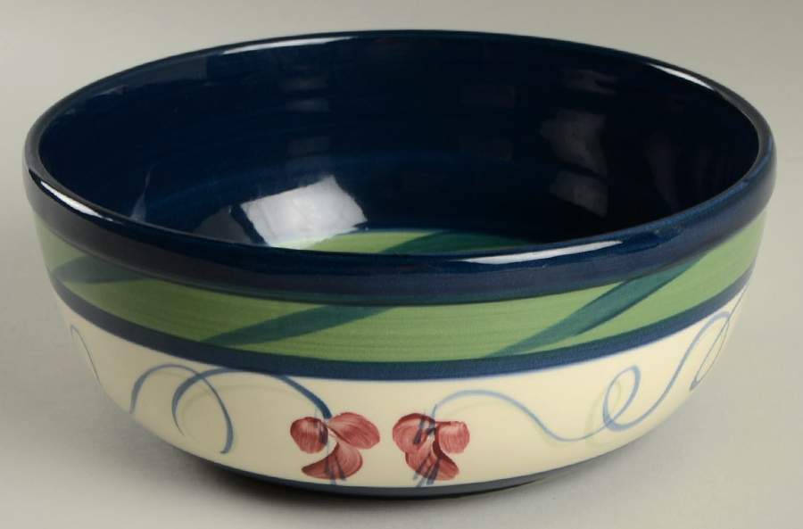 Grapevine Green 9" Salad Serving Bowl by Gail Pittman-1