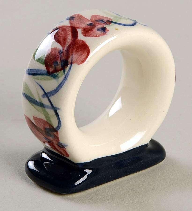Grapevine Green Napkin Ring by Gail Pittman-1