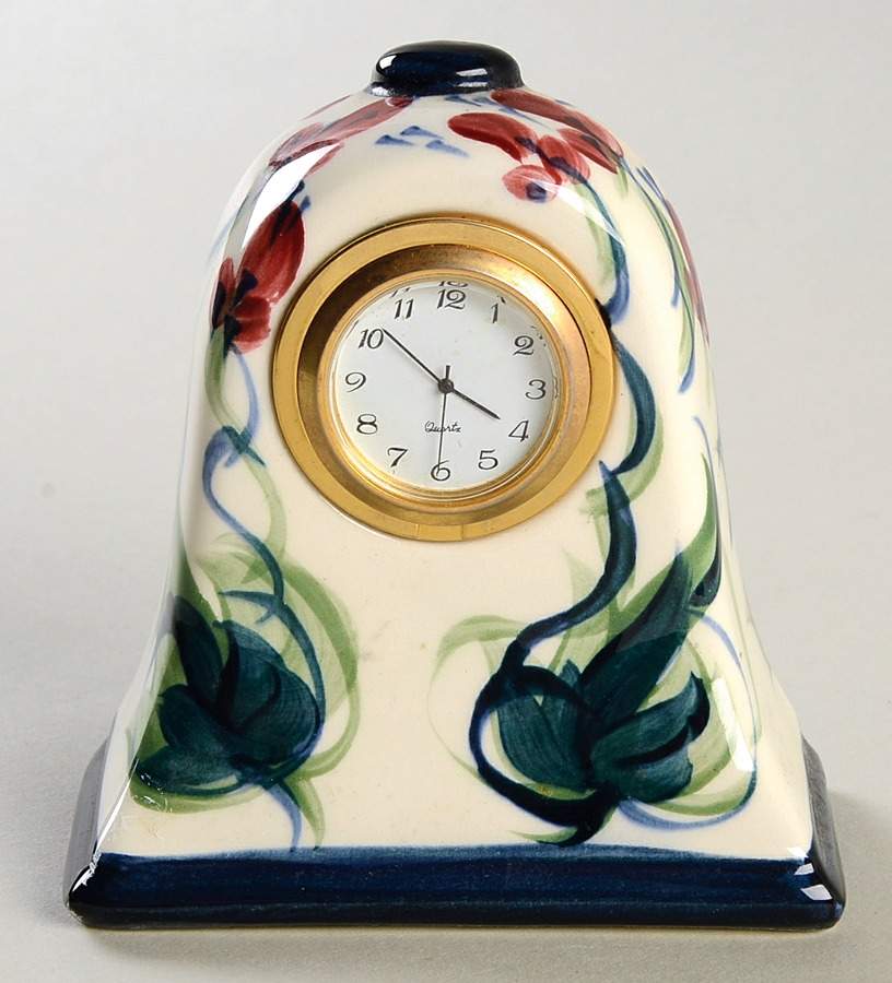 Grapevine Green Quartz Clock by Gail Pittman-1