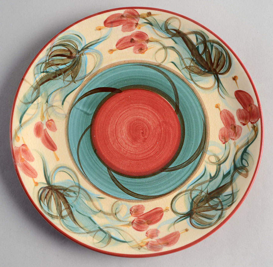 Tuscan Grapevine Salad Plate by Gail Pittman-1