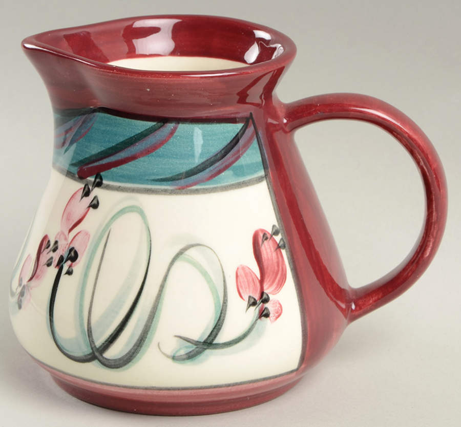 Red Grapevine Creamer by Gail Pittman-1