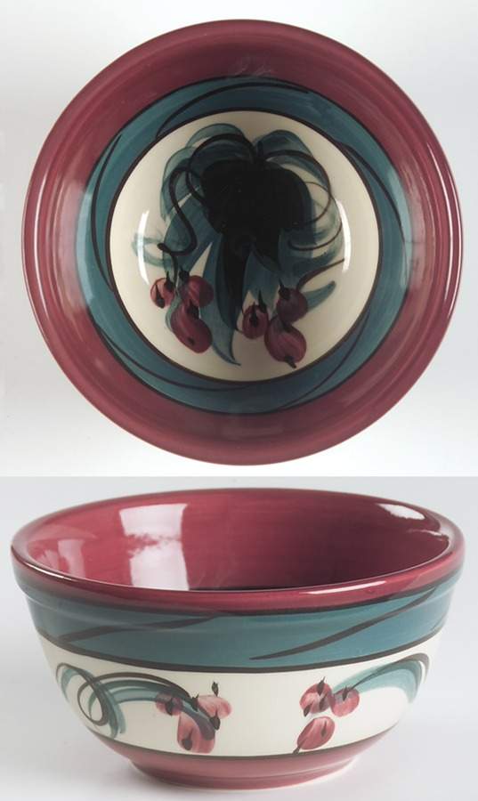 Red Grapevine 5" All Purpose Bowl by Gail Pittman-1