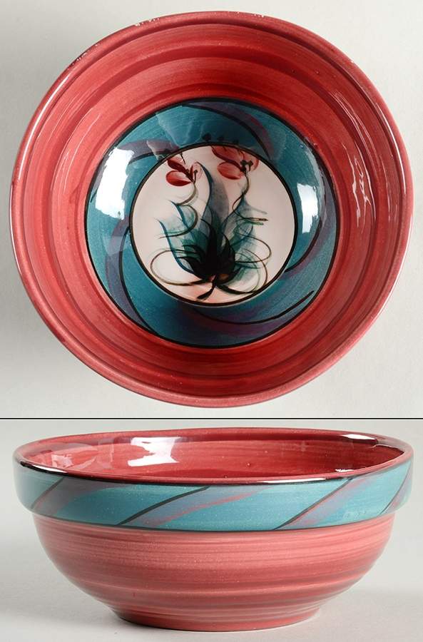 Red Grapevine 6" All Purpose Bowl by Gail Pittman-1