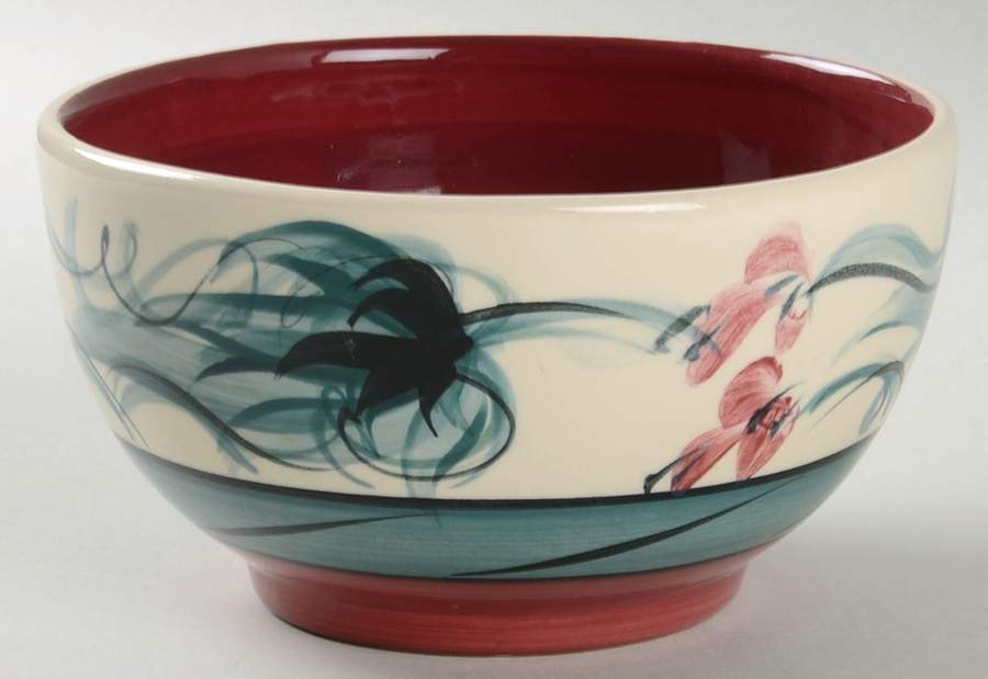 Red Grapevine Rice Bowl by Gail Pittman-1