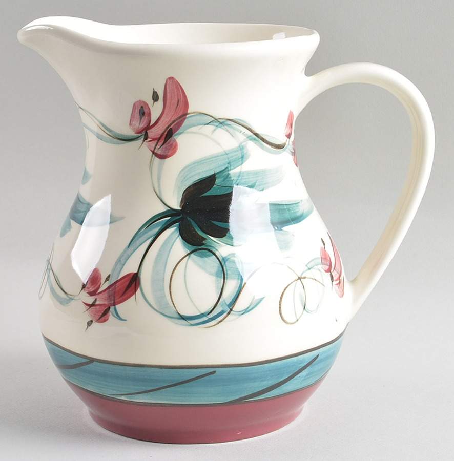 Red Grapevine 58 Oz Pitcher by Gail Pittman-1