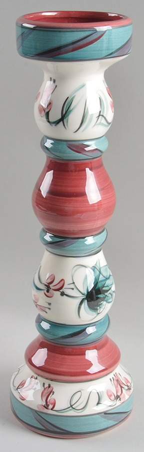 Red Grapevine 15' Pillar Candleholder by Gail Pittman-1